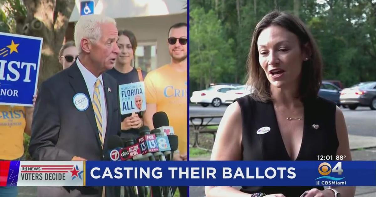 Voters Cast Their Ballots - Cbs Miami