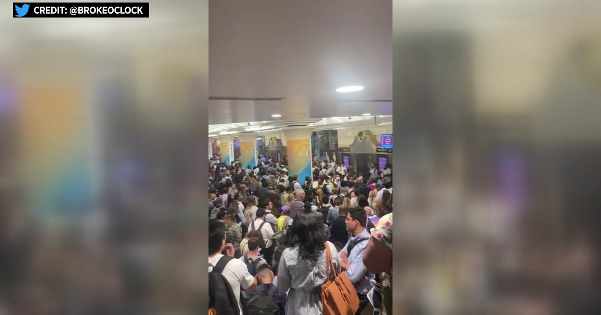 Disabled train causes delays for NJ Transit riders - CBS New York