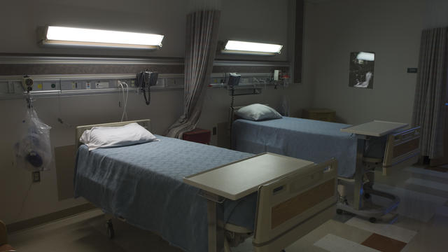 Hospital Beds and empty room 