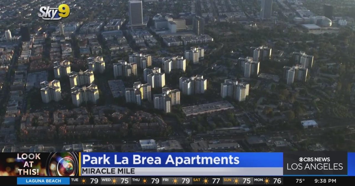 Look At This Park La Brea Apartments CBS Los Angeles