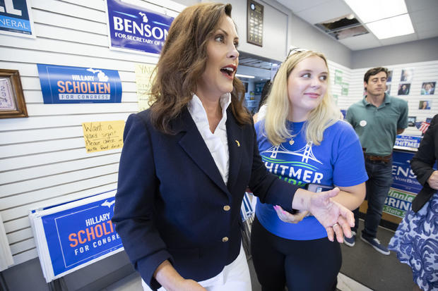 Michigan Governor Whitmer Speaks On State's Primary Election Day 