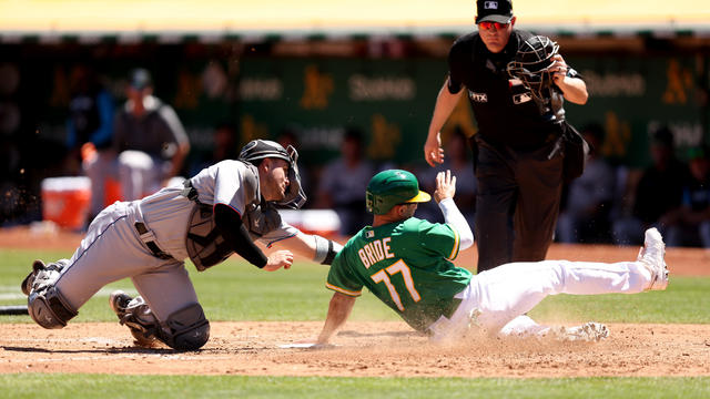 Miami Marlins v Oakland Athletics 