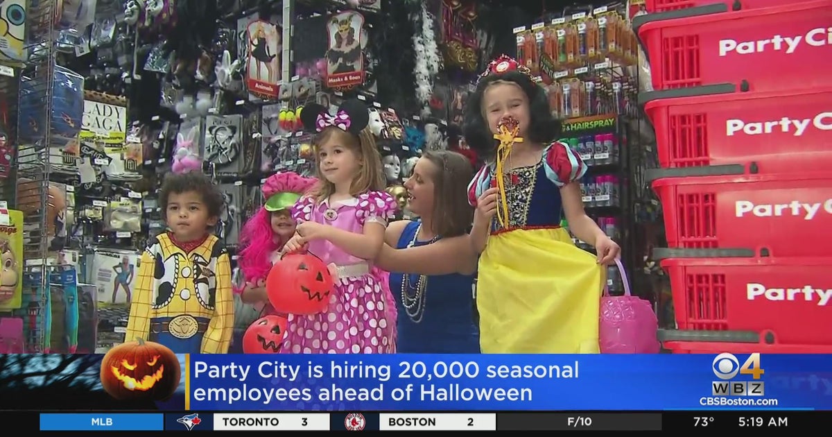 Party City hiring 20,000 seasonal employees ahead of Halloween CBS Boston