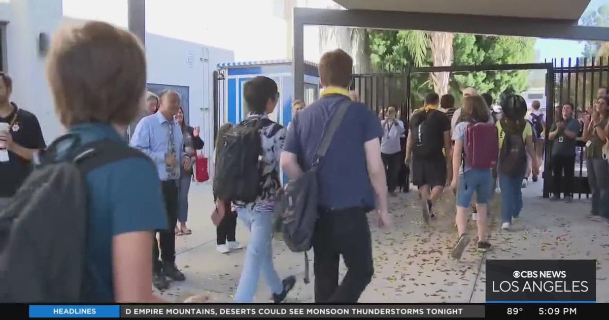 School safety top of mind as students return to SoCal classrooms - CBS ...