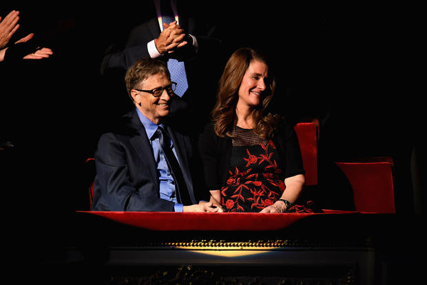 Bill Gates and Melinda French Gates 