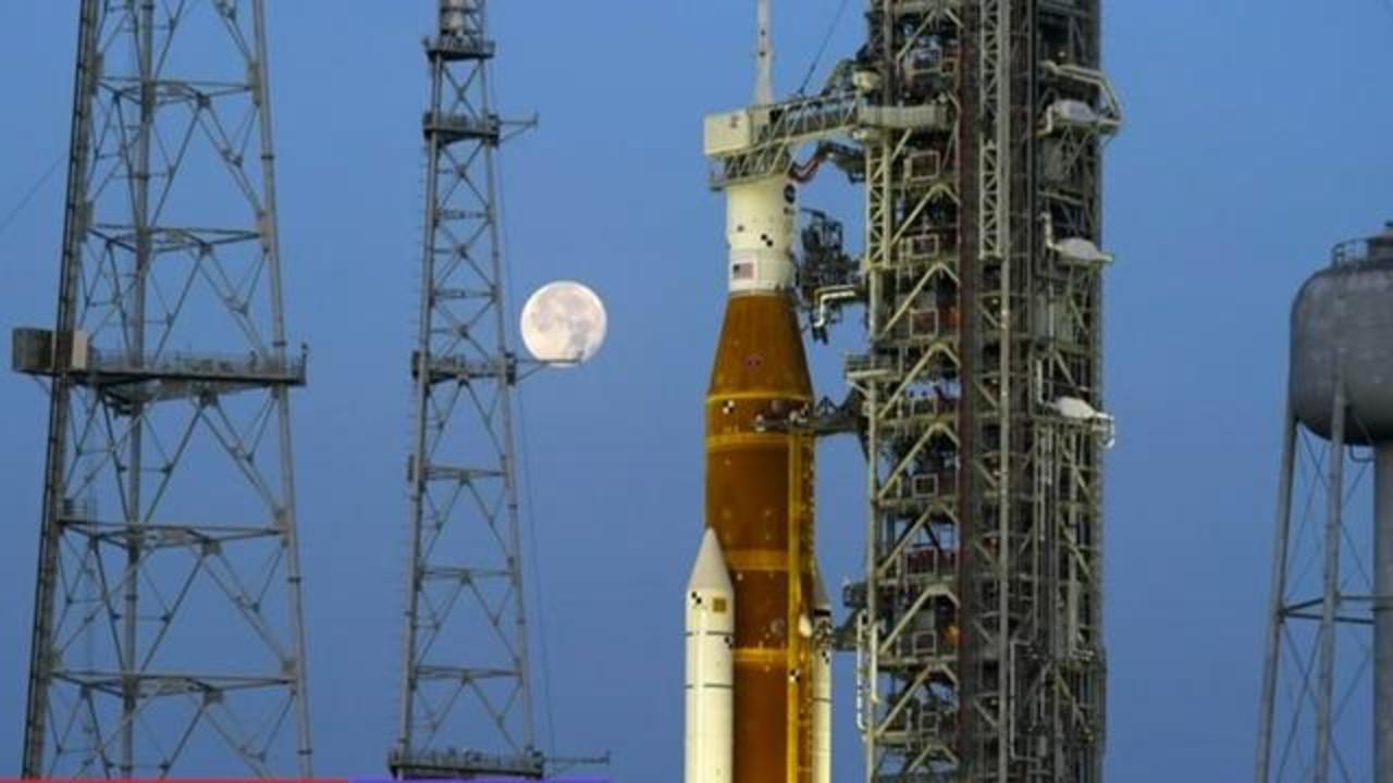 NASA begins final preparations for maiden flight of $4.1 billion SLS rocket  - CBS News