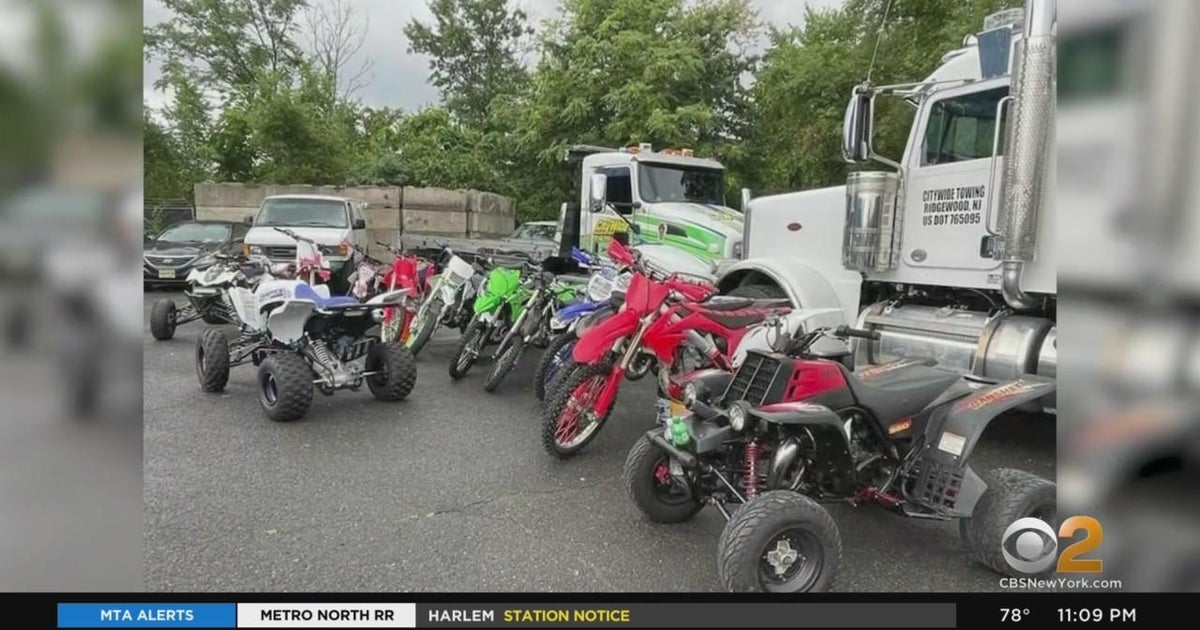 Illegal dirt bikes, ATVs fueling frustrations in New Jersey CBS New York
