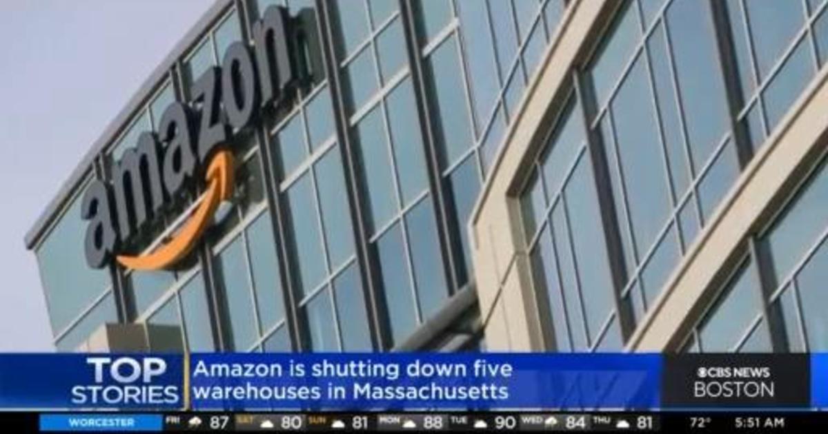 Amazon is shutting down five warehouses in Massachusetts CBS Boston