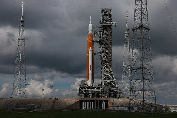 NASA Prepares To Launch Artemis Rocket For Moon Mission 
