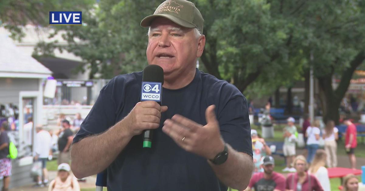 Interview: Gov. Tim Walz At The Minnesota State Fair - CBS Minnesota