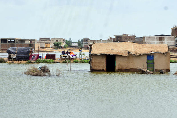 Flash flood in Pakistan 