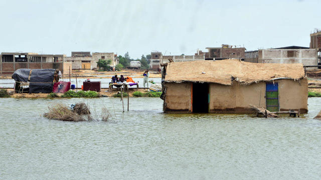 Flash flood in Pakistan 