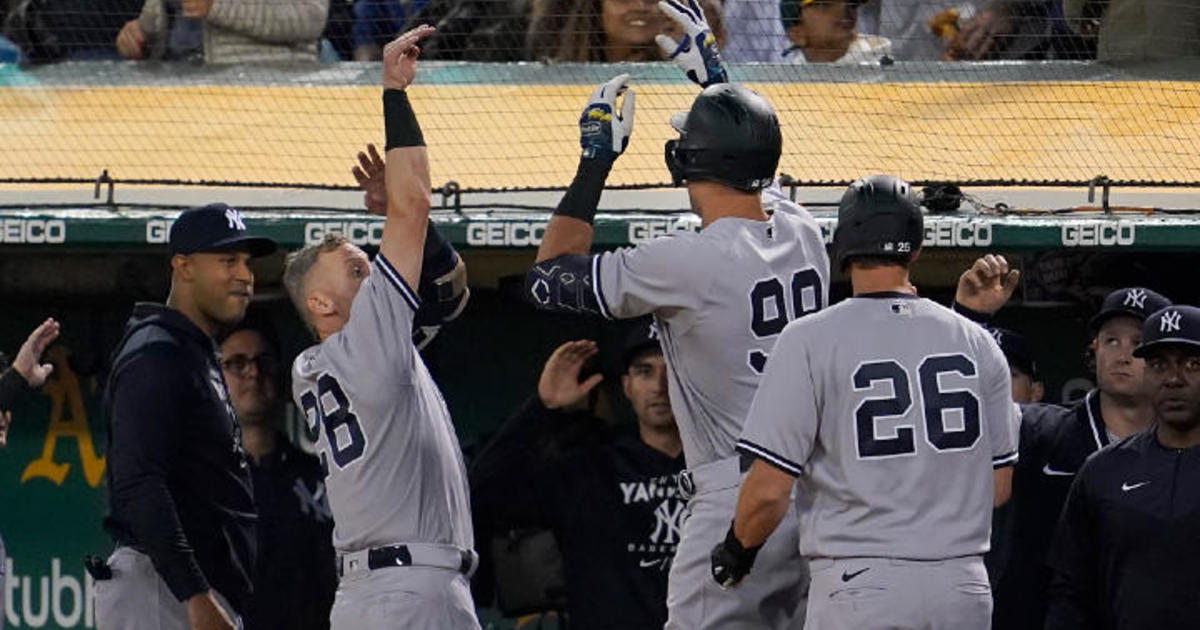 Aaron Judge Hits 49th HR As Yankees Beat A's - CBS San Francisco