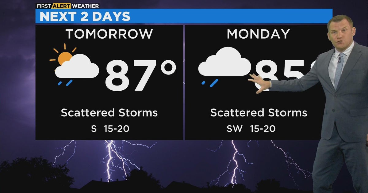 Chicago First Alert Weather: Warm and summerlike, but a chance of ...