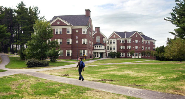 Mitchell Schupf Anthony dorm on the campus of Colby College, Waterville, where Dawn Rossignol lived. 