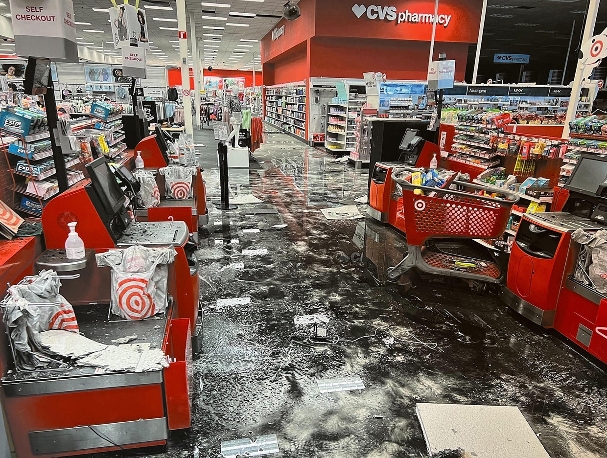 Photos show how badly Marshall Fire damaged inside of Superior's Target