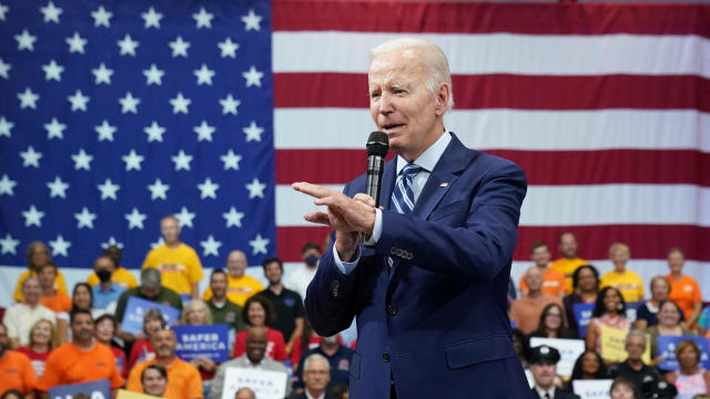 U.S. President Joe Biden delivers remarks on gun crime and his "Safer America Plan" in Wilkes Barre 