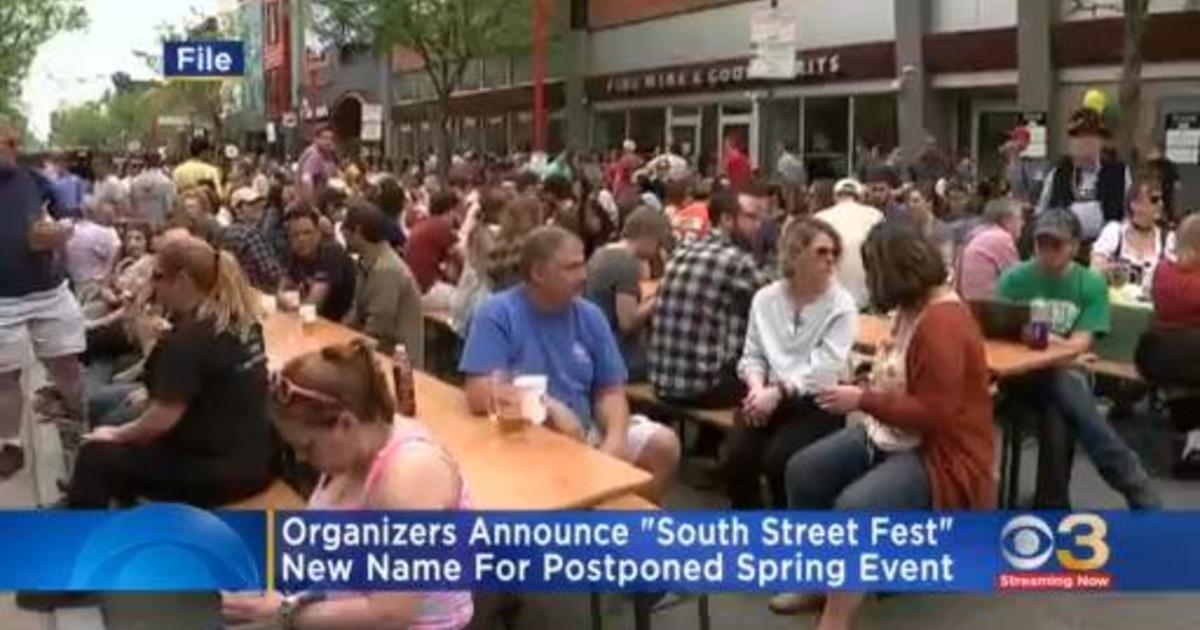 South Street Fest will be held on Saturday, Oct. 1 CBS Philadelphia