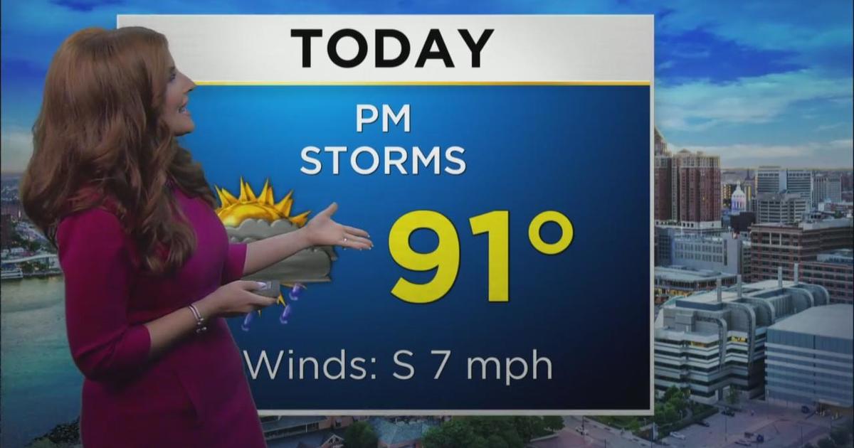 Meg McNamara Has Your Tuesday Morning Weather - CBS Baltimore