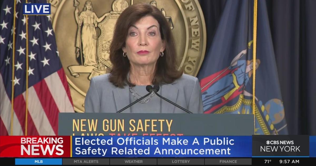 New York officials share gun safety update