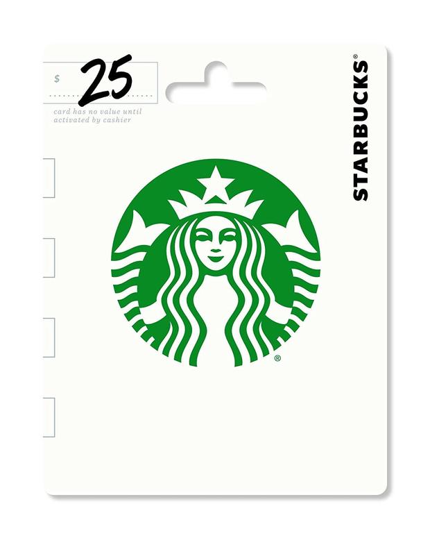 Starbucks gift card (physical) 