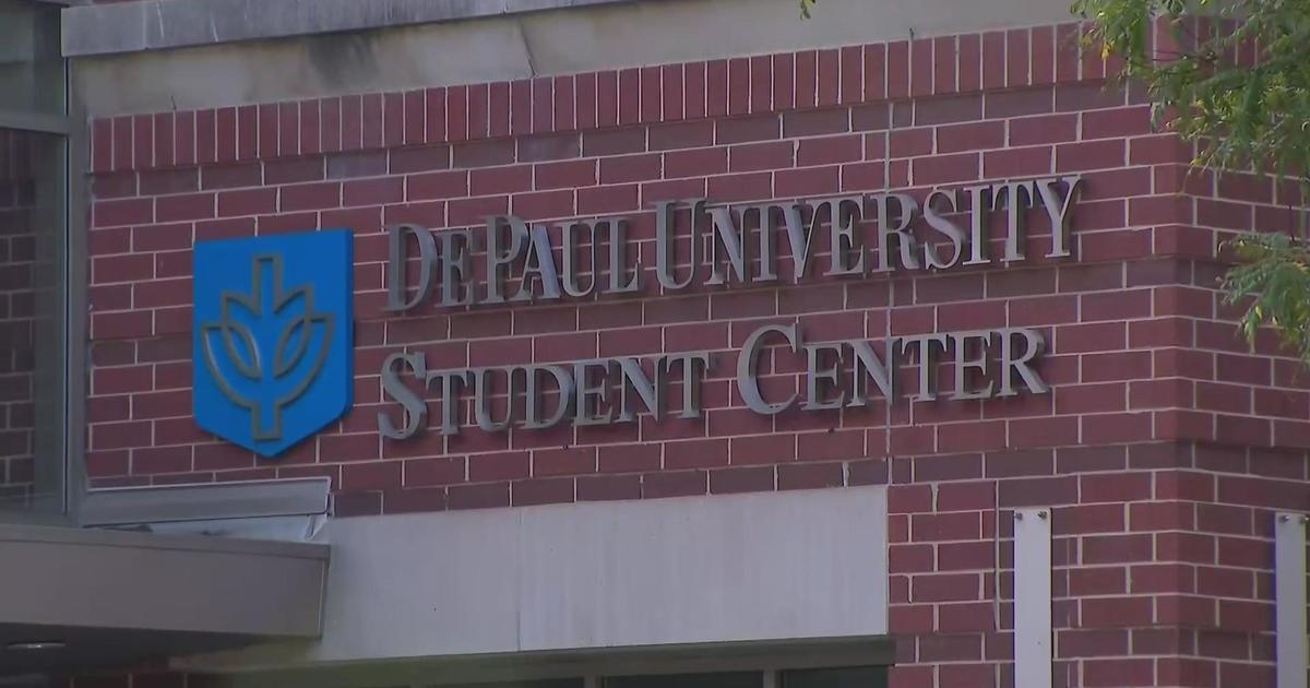 Two Jewish students were punched while showing support for Israel at DePaul University, the school says