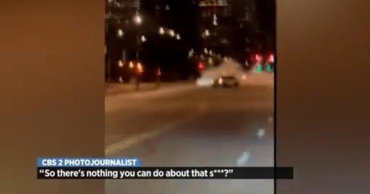 'Driving The Wrong F*cking Way': CBS 2 Photojournalist Is Almost Hit ...