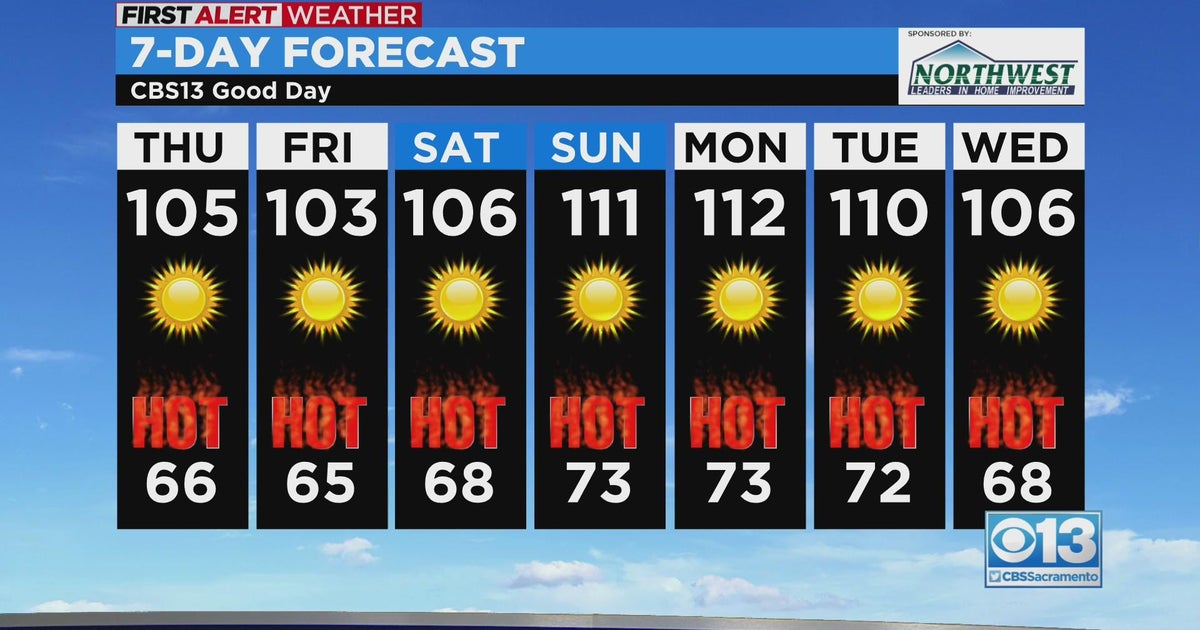Thursday afternoon forecast - Sept. 1, 2022