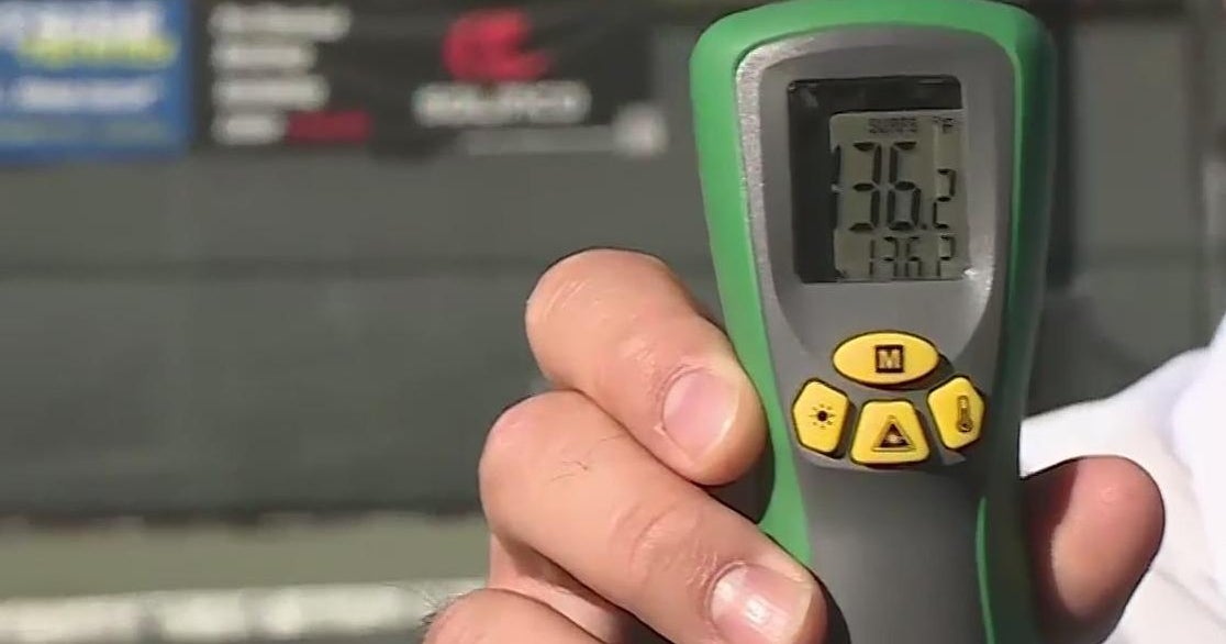 High temperatures force students indoors Thursday