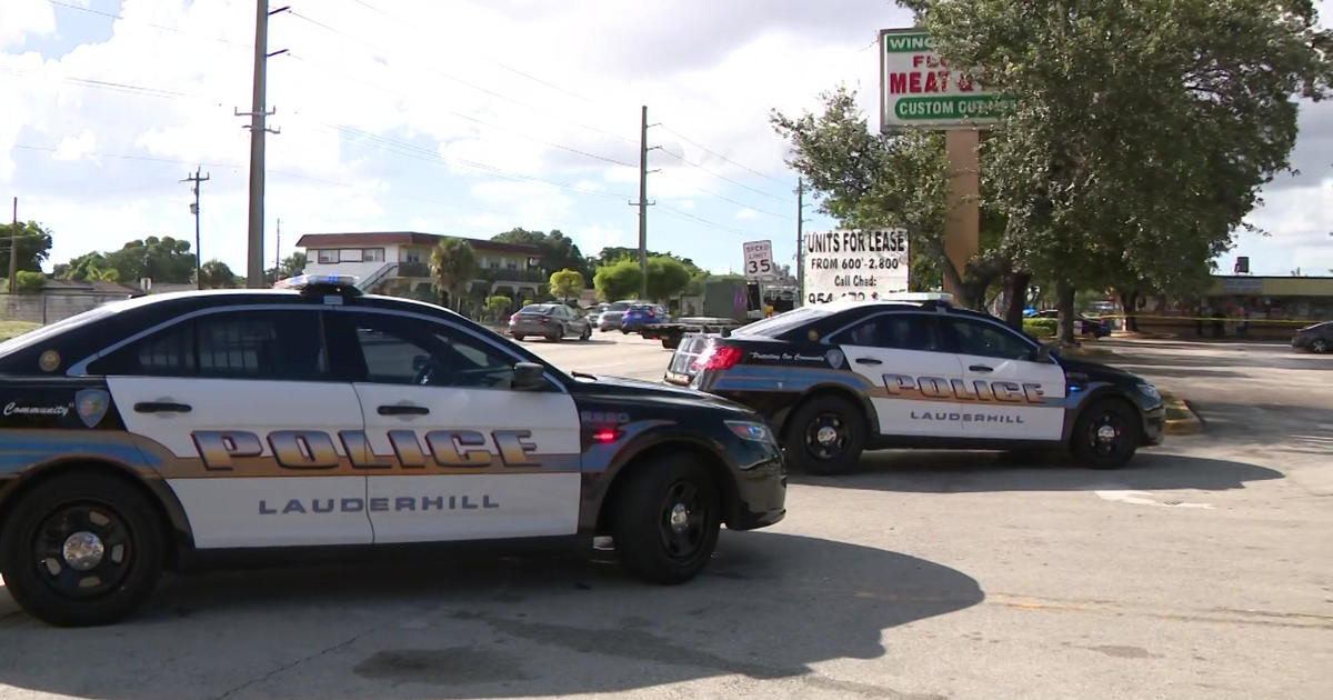 Driveby shooting under investigation in Lauderhill CBS Miami