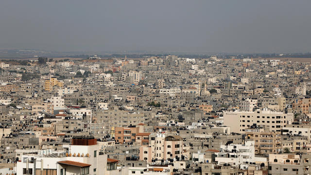 FILE PHOTO: General view of Gaza city 