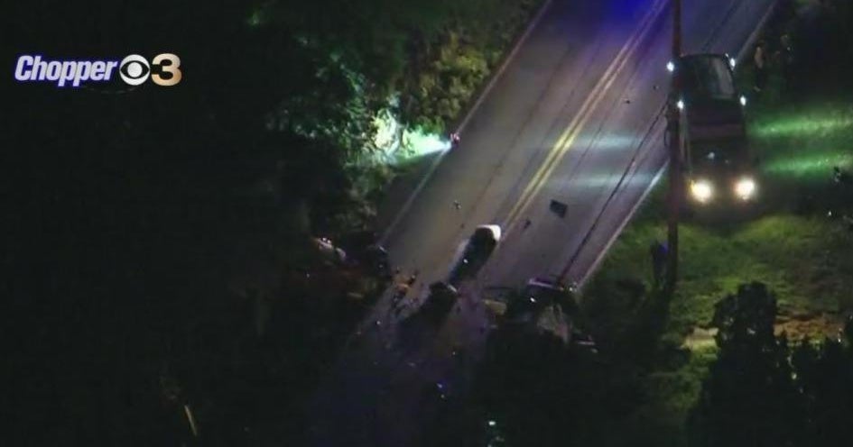 Montgomery County crash leaves 2 people dead - CBS Philadelphia