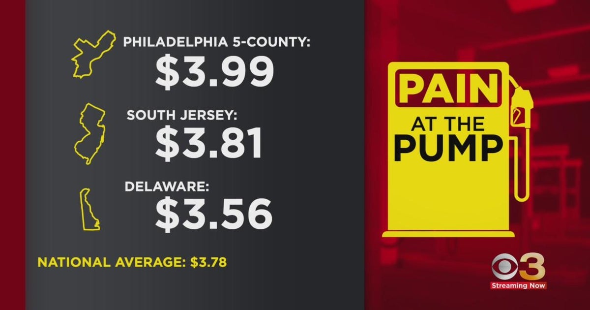 Gas prices drop below $4 per galloon for first time in 6 months - CBS ...