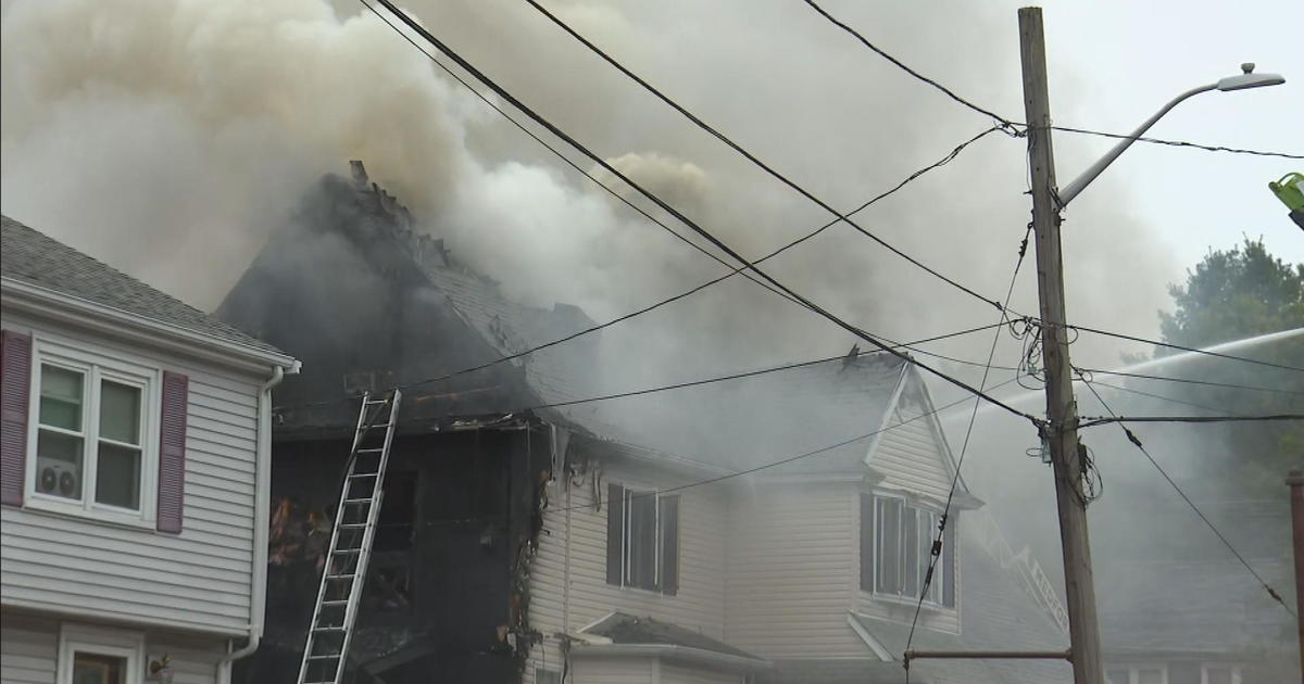 Medford home destroyed by fire - CBS Boston