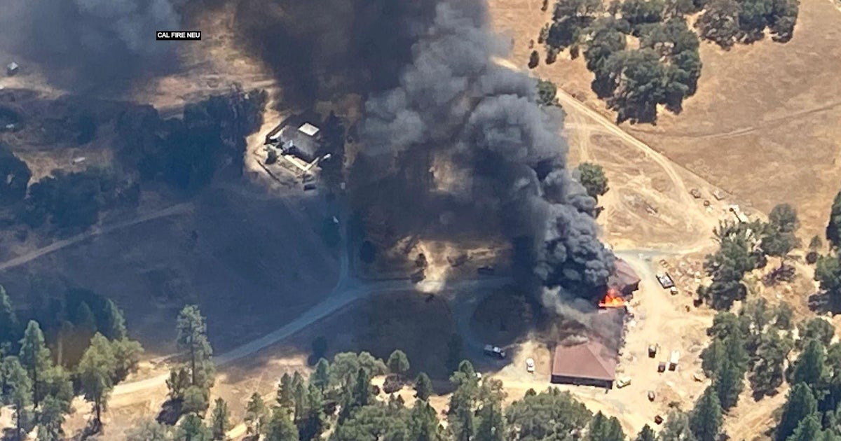 Evacuation warnings issued in several zones after garage fire in rural Nevada County