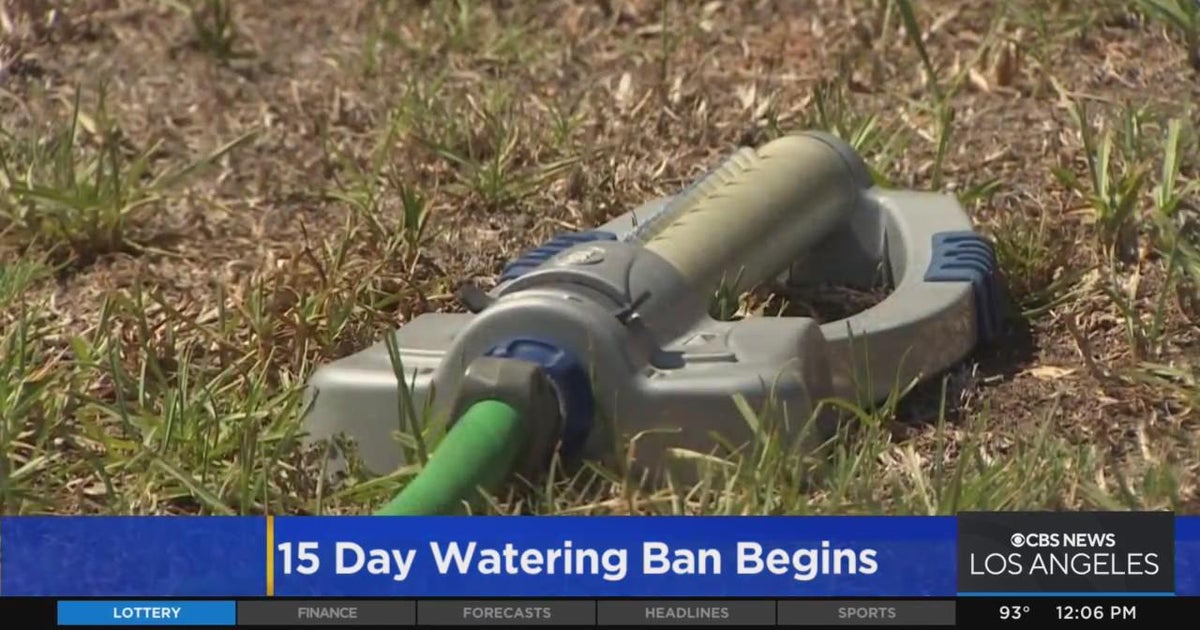 15day outdoor watering ban starts for 4 million Los Angeles County