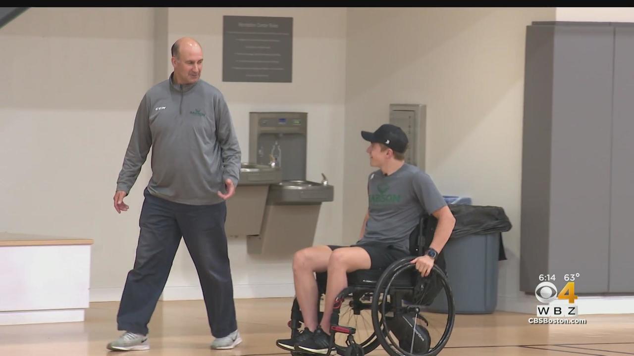 College hockey player charged for wheelchair incident