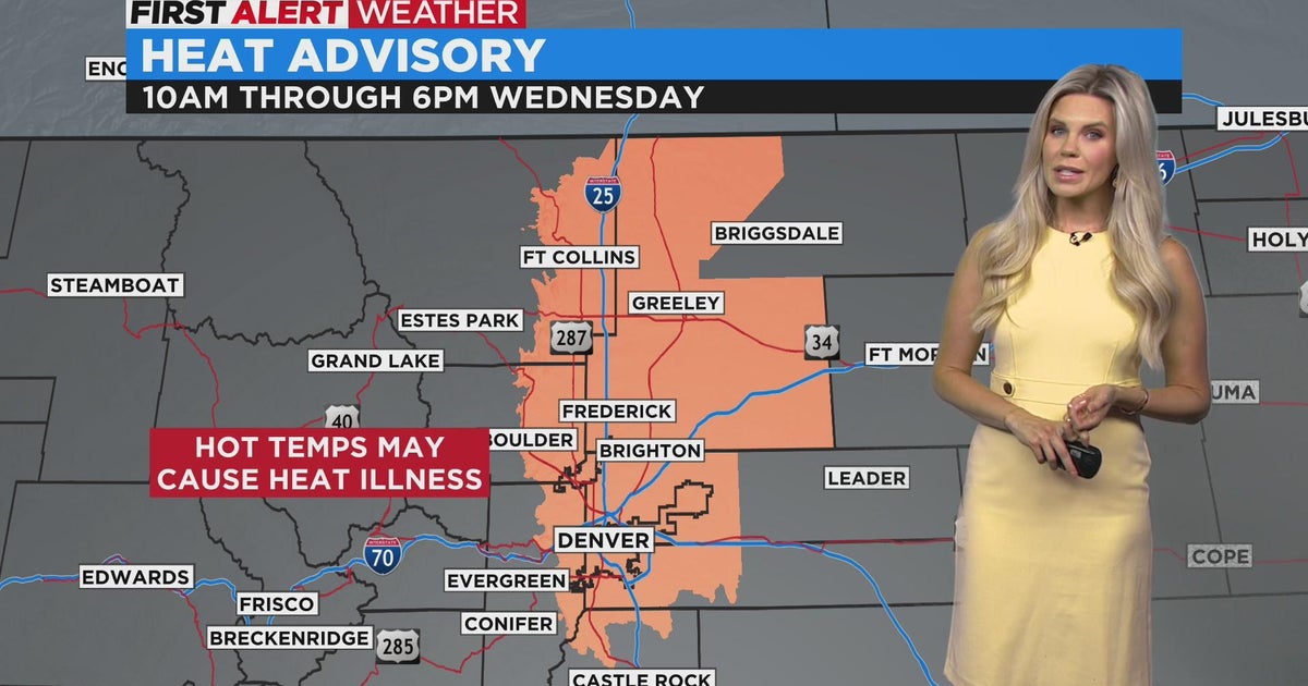 Heat Advisory With record Breaking Temperatures Likely - CBS Colorado