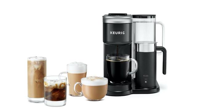 Keurig K-Cafe SMART Single Serve K-Cup Pod Coffee, Latte and