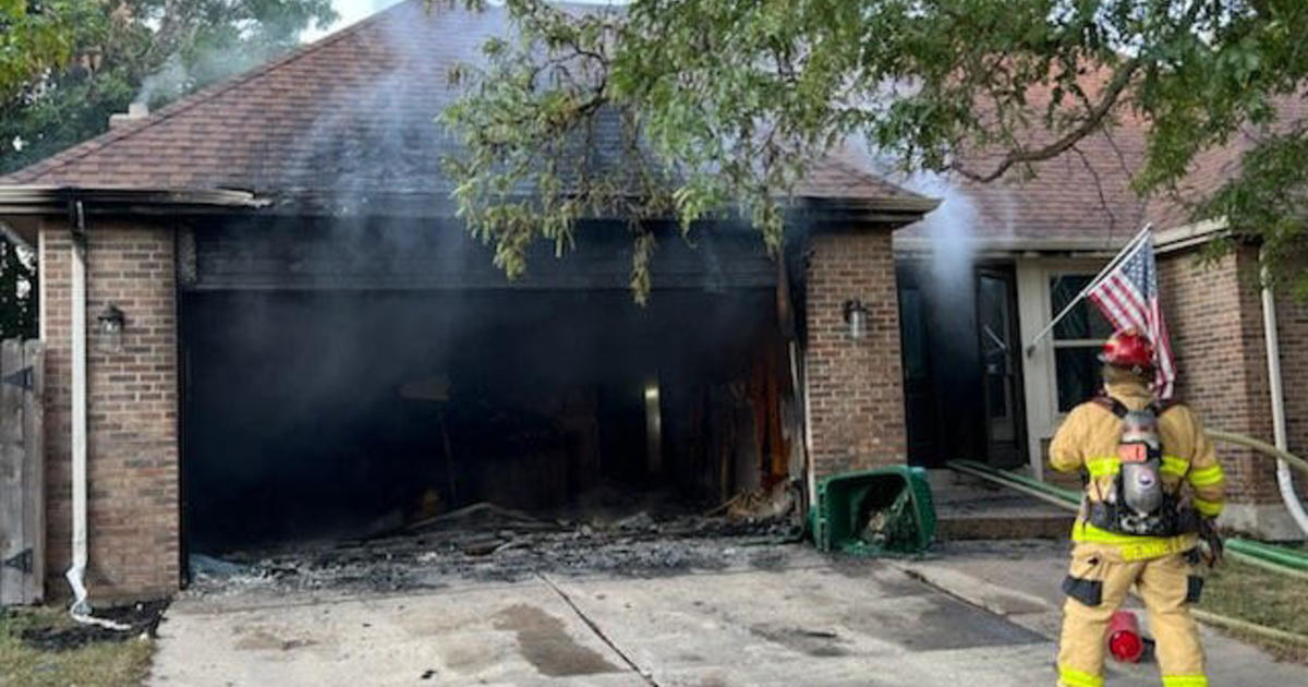 No one inside as fire crews fight Westminster house fire - CBS Colorado