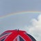 Double rainbow appears over Buckingham Palace