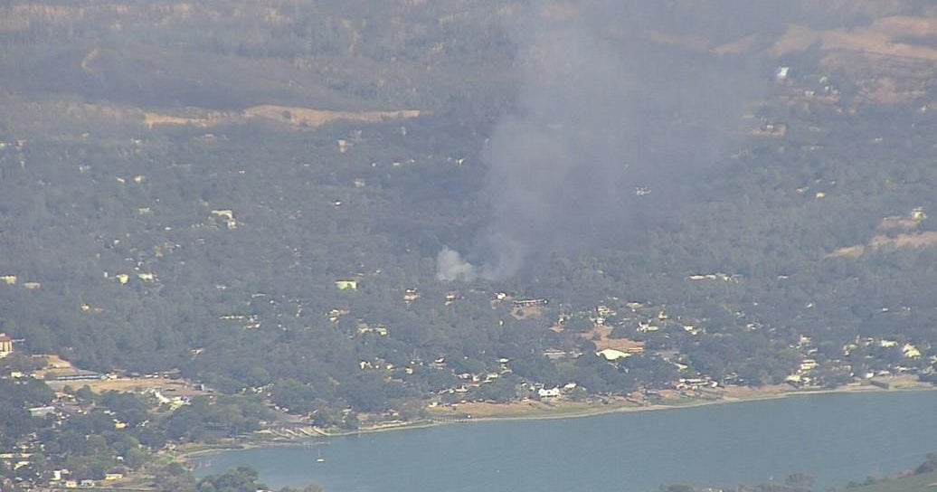 Update Forward progress of Tana Fire in Clearlake stopped after