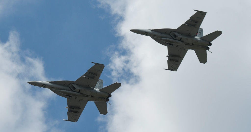 Here's the schedule for flyovers during Maryland Fleet Week CBS Baltimore