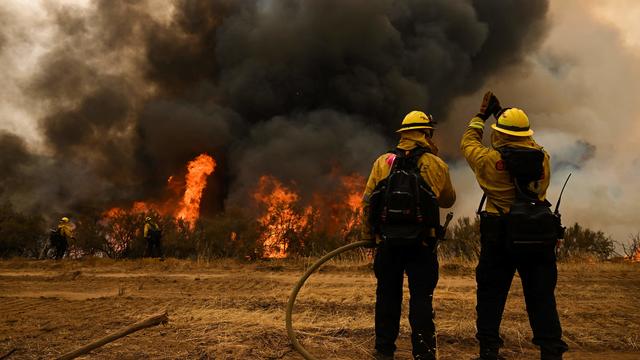 Fairview Fire in Hemet California 