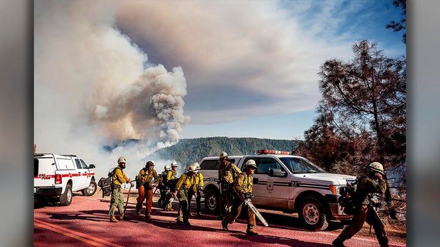 Western Wildfires - Mosquito Fire 