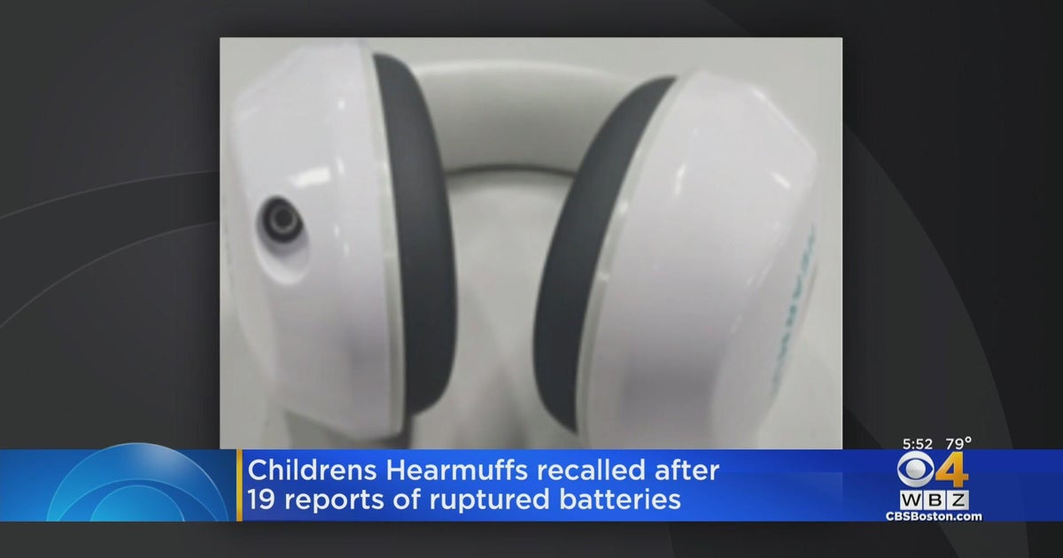 Children's "Hearmuffs" recalled due to rupturing batteries CBS Boston