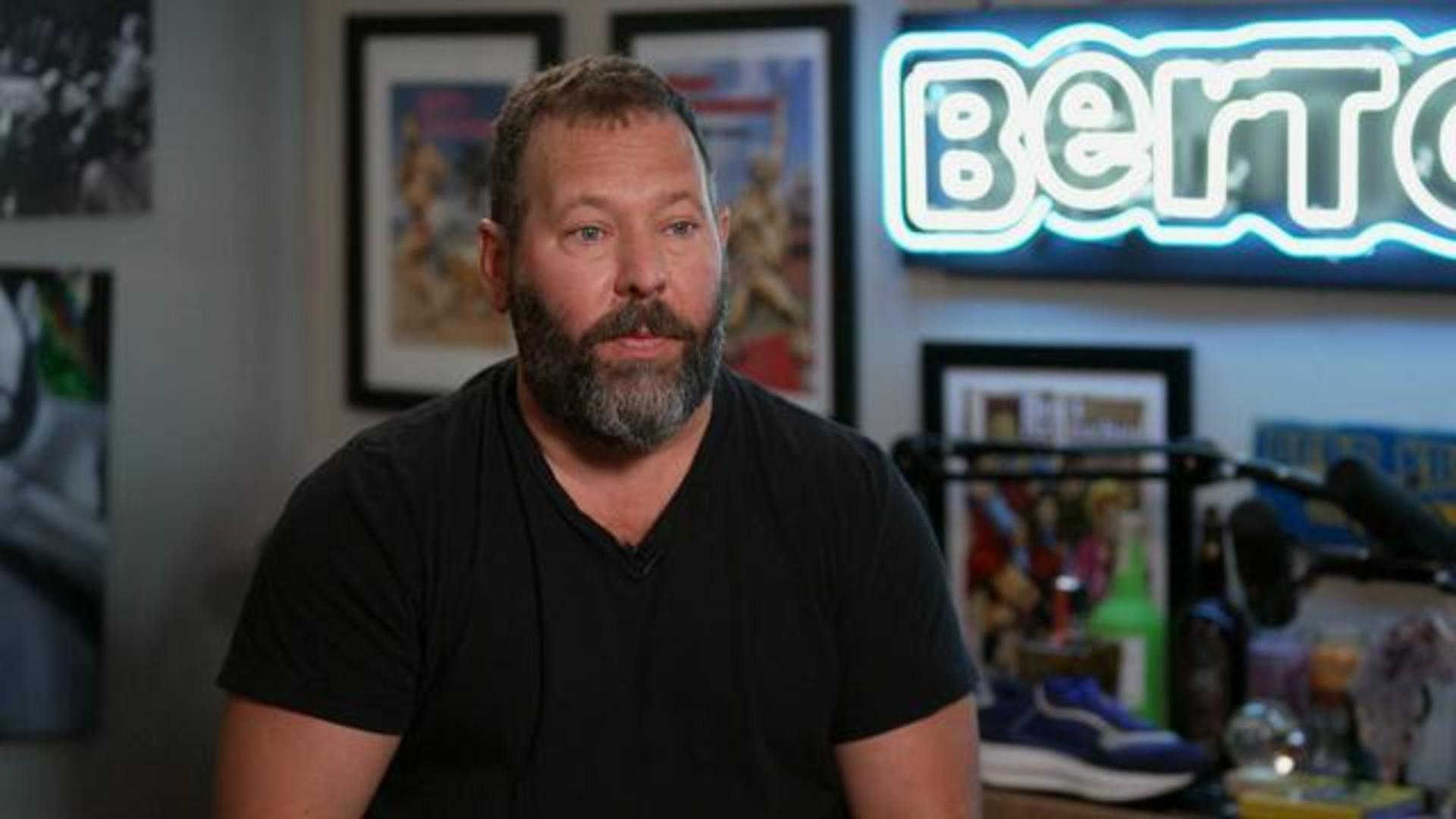 Comedian @bertkreischer joined us during our #SuperBowl coverage from