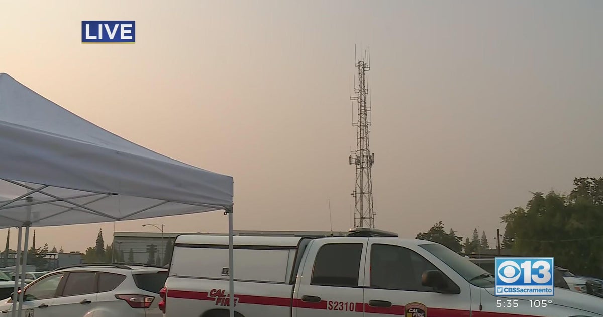 Smoke from the Mosquito Fire causing bad air quality