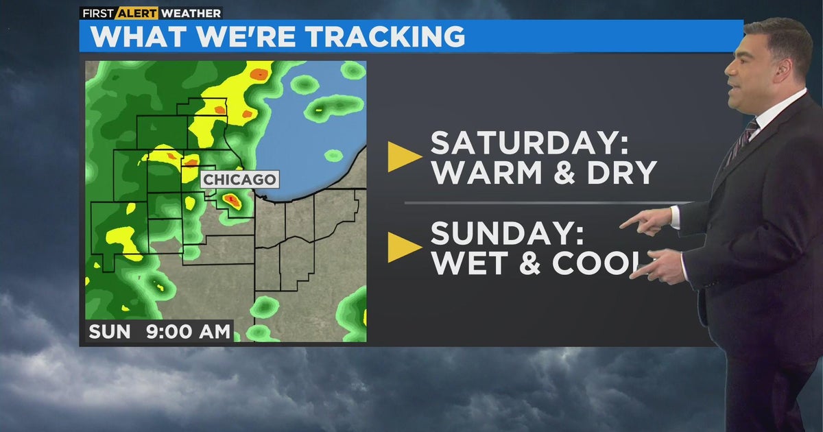 Chicago First Alert Weather: Warm and dry Saturday, wet and cool Sunday ...
