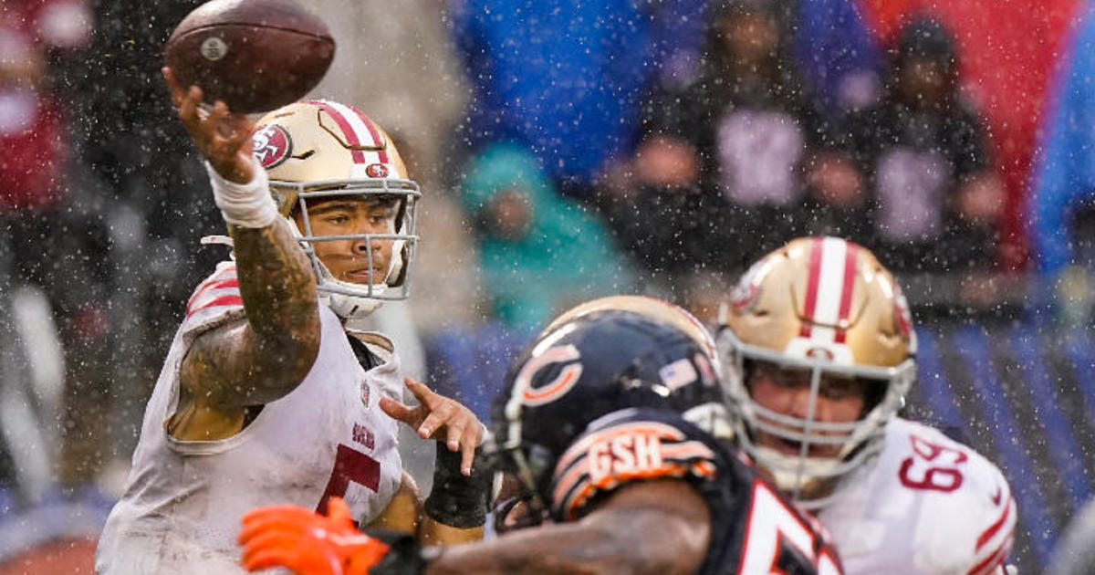 UPDATE: 49ers Trey Lance era begins with washout loss to Chicago Bears -  CBS San Francisco